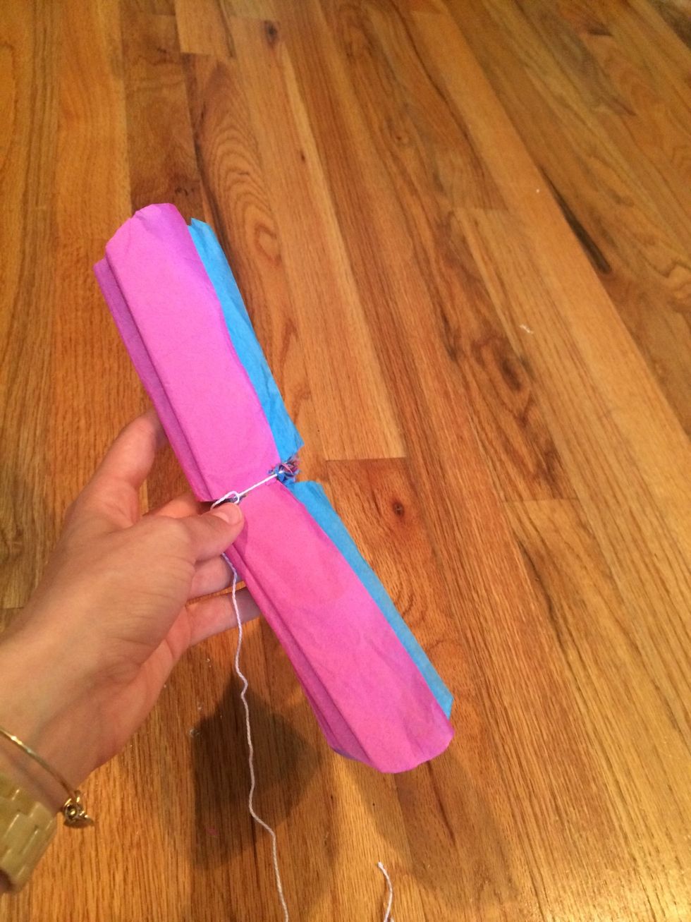 Your tissue paper should now look like this.