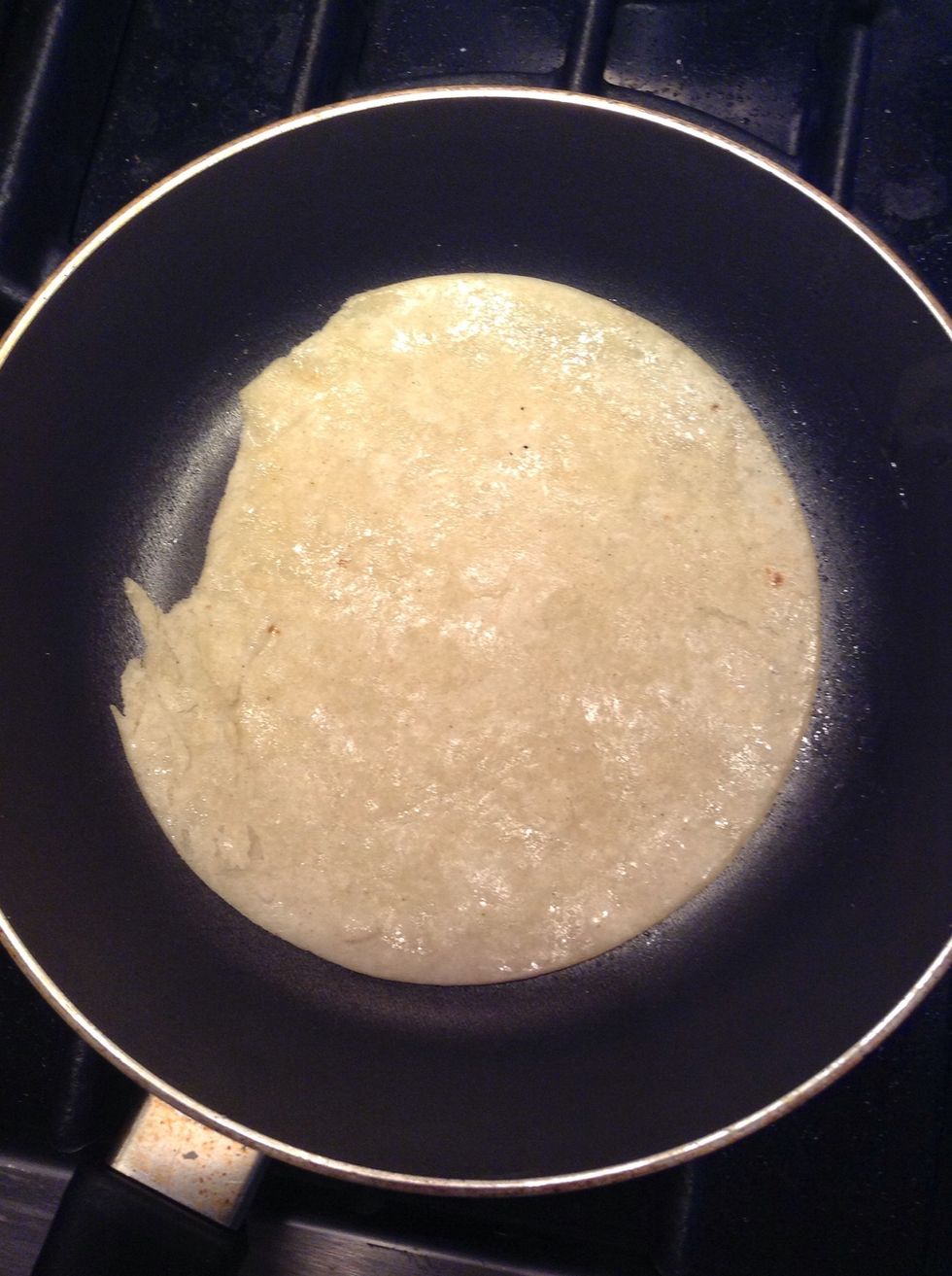 Your tortilla should look like this