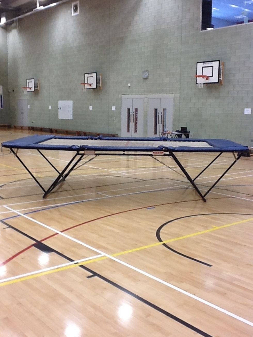 Your trampoline is complete!
