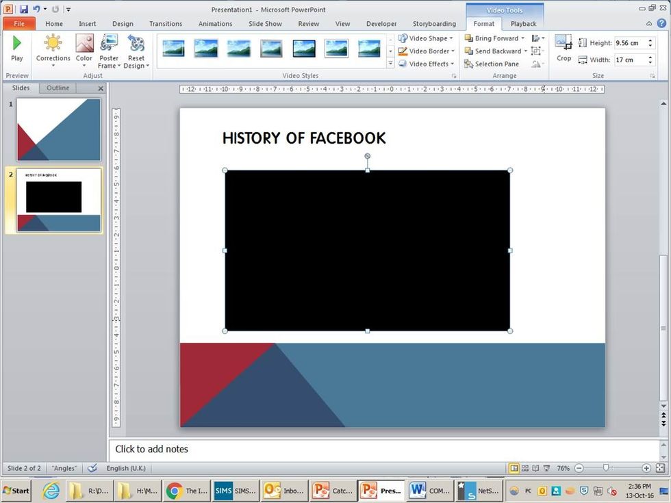 Your video will be added.