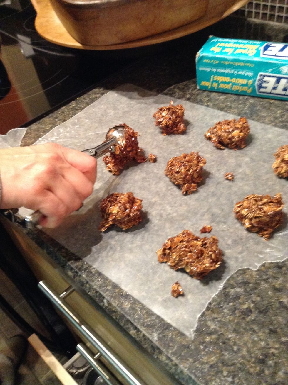 ... your waxed paper.