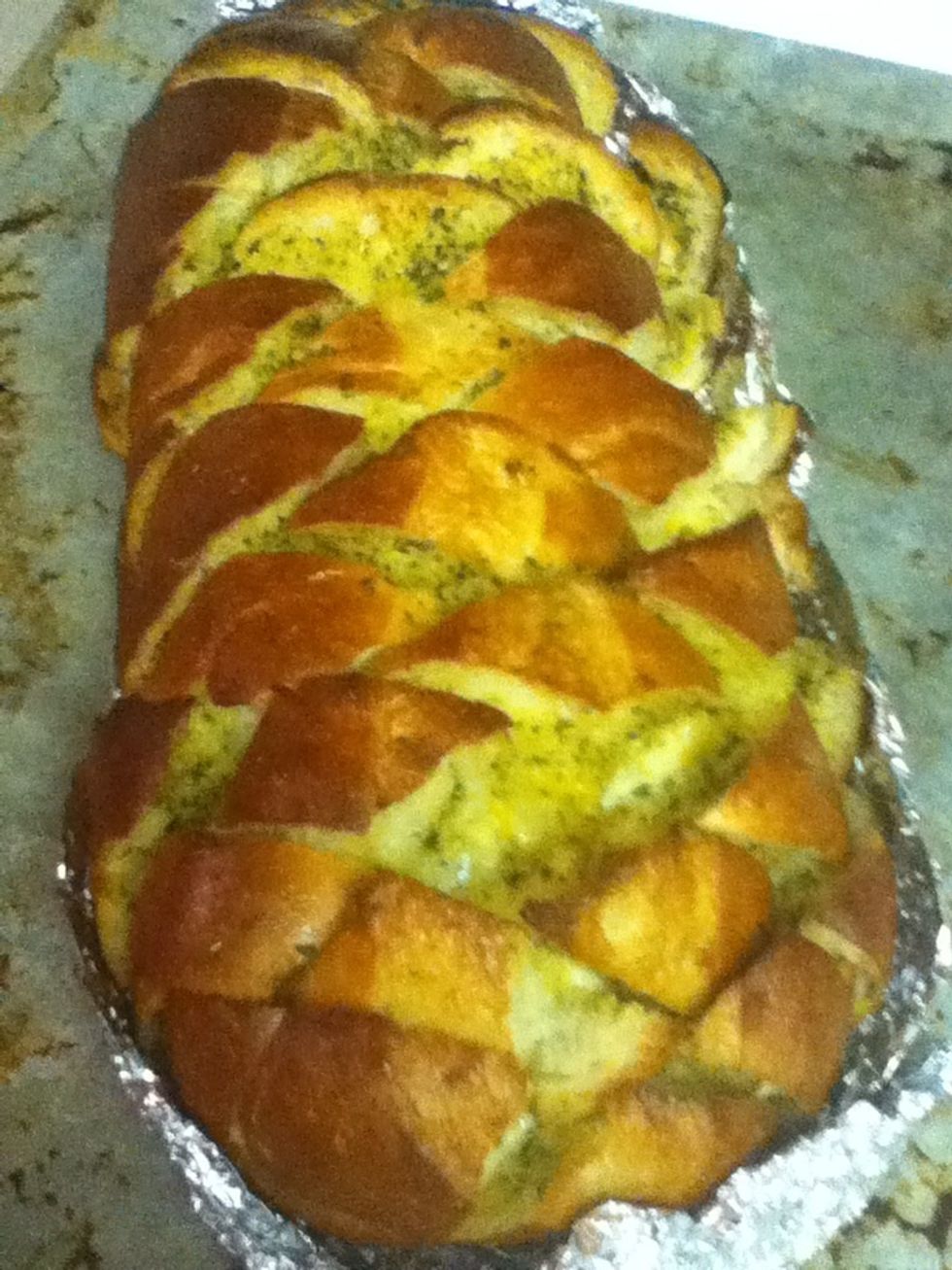Yum! Cheese is VERY gooey when you take this apart. :)