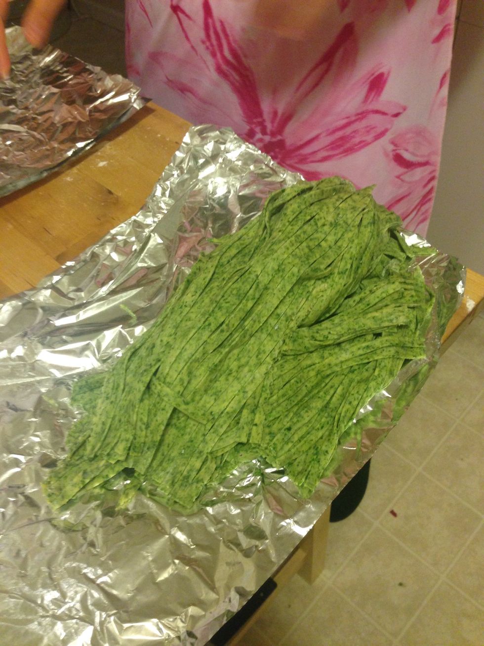 Yum! The fettuccine is looking amazing.