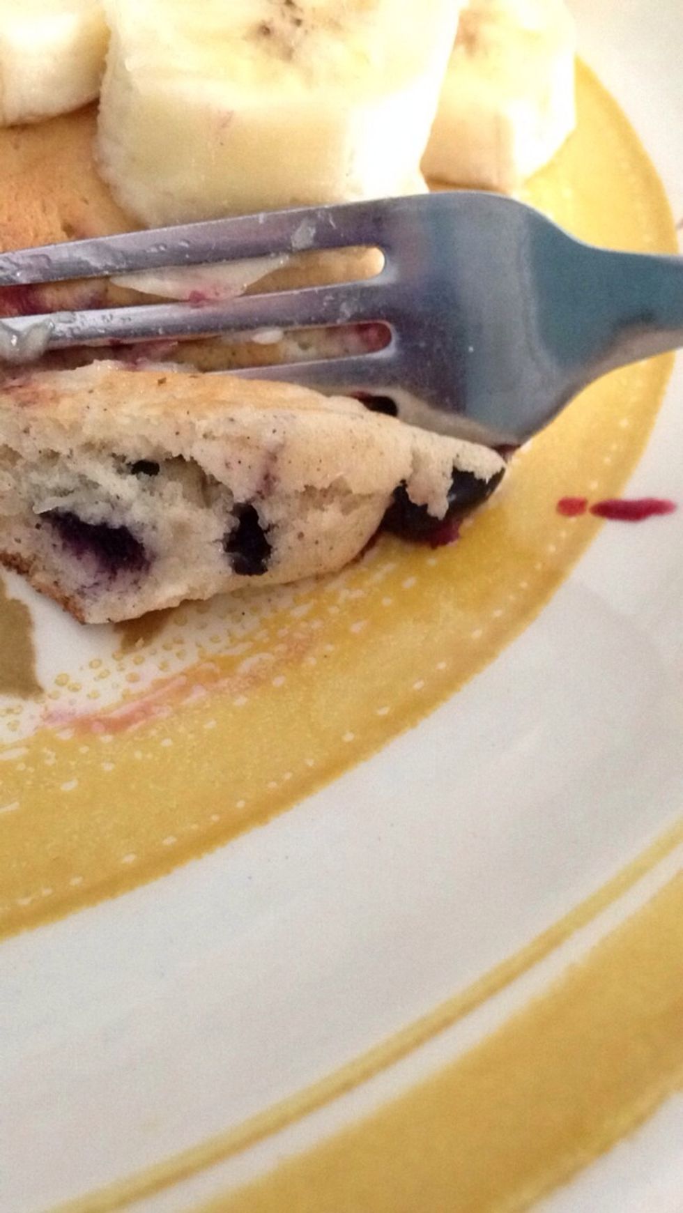 Yummy goodness! Gooey blueberries, are you kidding me? Make these!