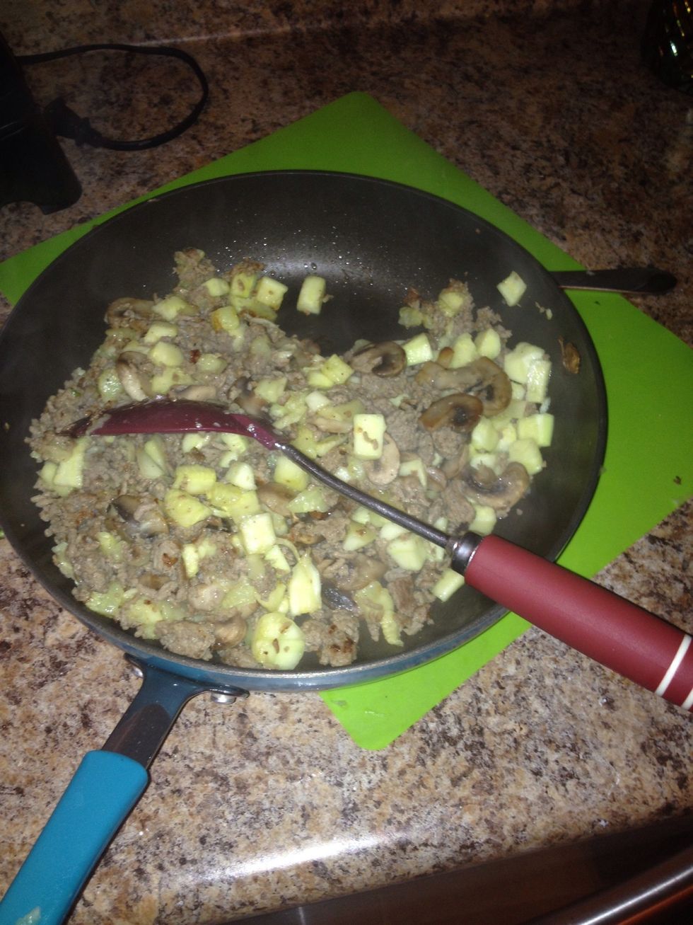 Yummy! I ate spoonfuls of this by itself!