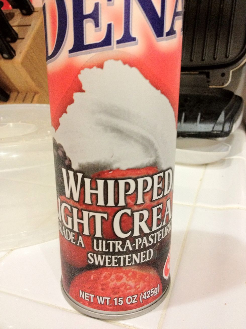 Yummy whipped cream!! \ud83d\ude0d