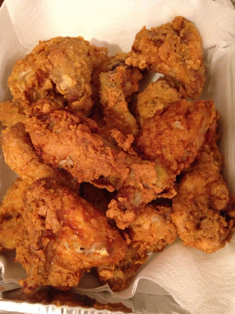 Yummy yummy! Eat this with Siracha or Tabasco with Mac and cheese and potato salad for a tasty comfort food dinner!