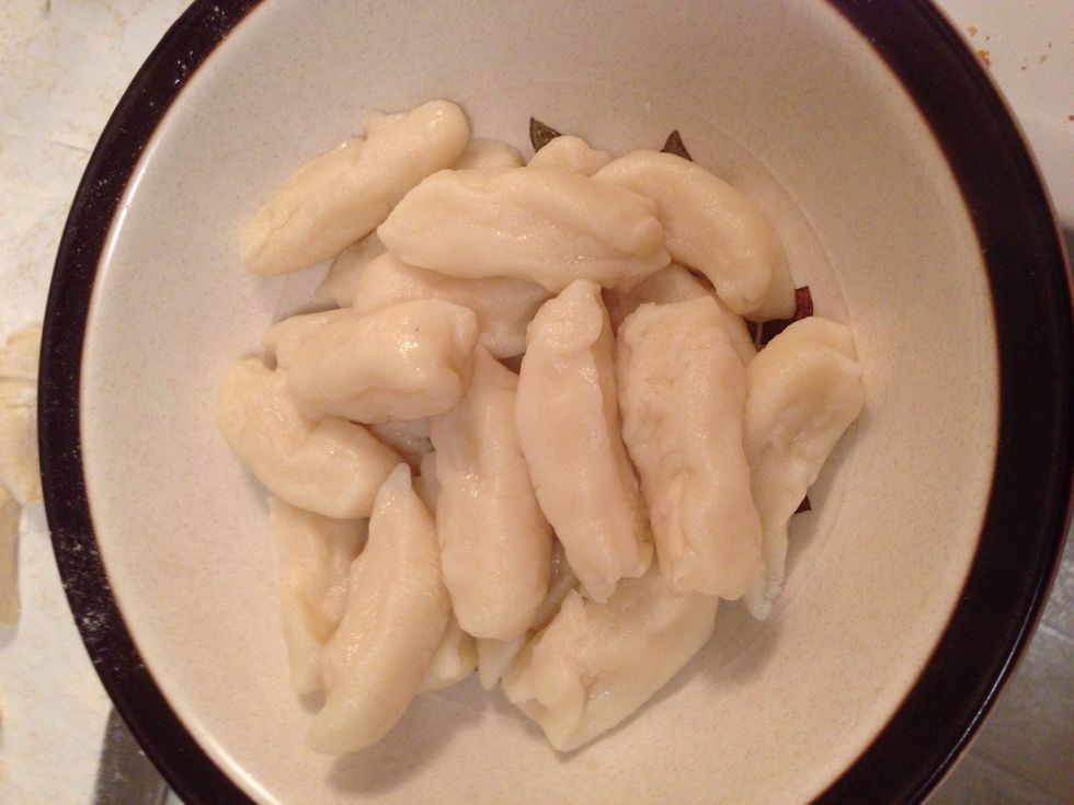 Yup... I wish they looked at least half good as my mom's and grandma's dumplings. But they sure tasted better though (grandma makes them too firm, these just dissolved in my mouth :))