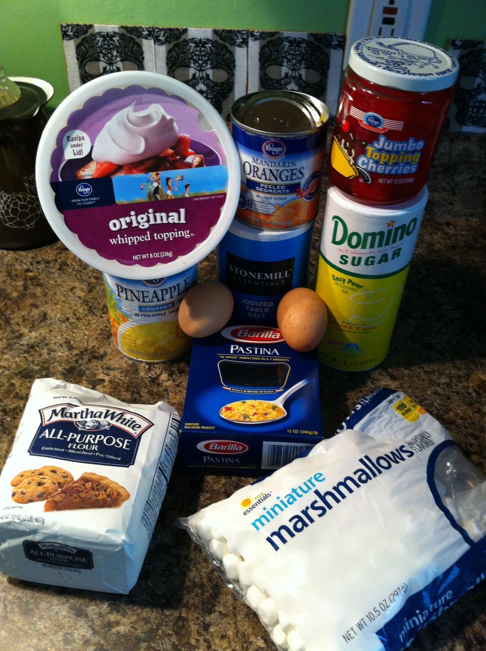 Yup! Those are the supplies ;)