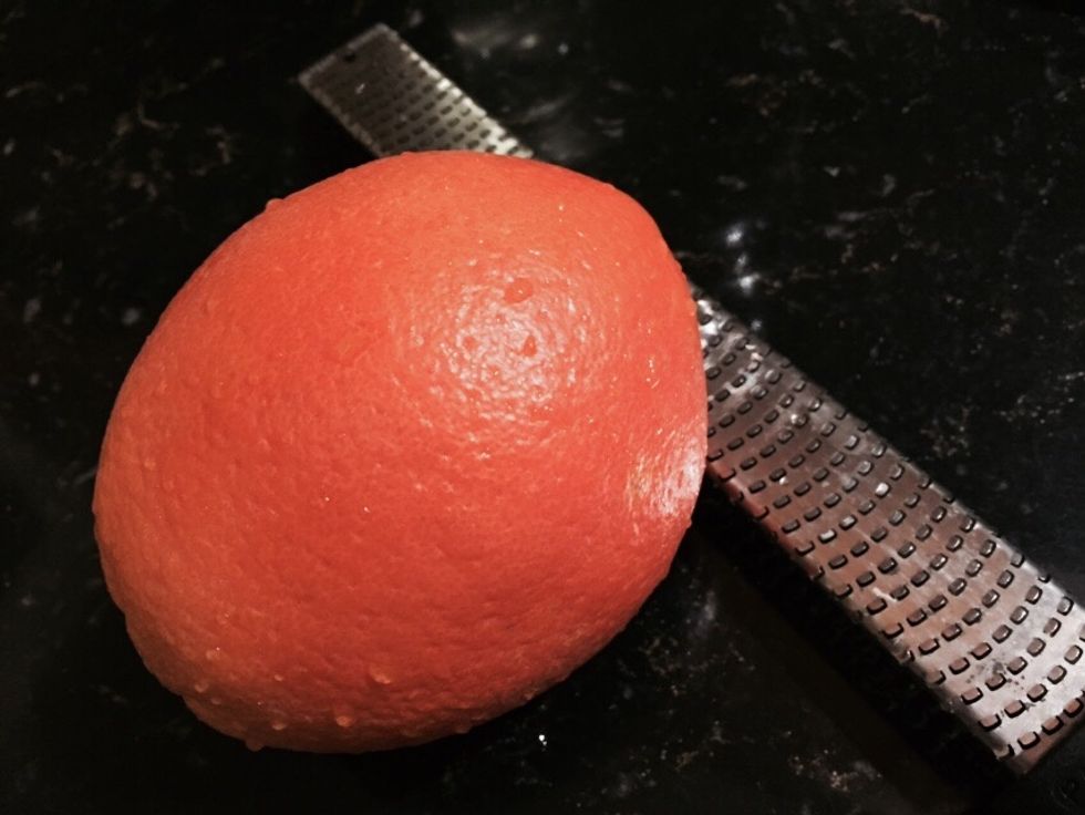 Zest 4 oranges