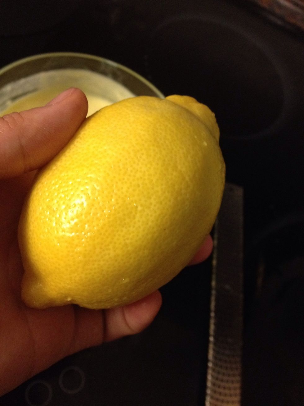 Zest your lemon