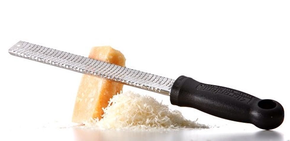 Zester I can zest a lemon Used for shredding fruits and citrus off of the fruits