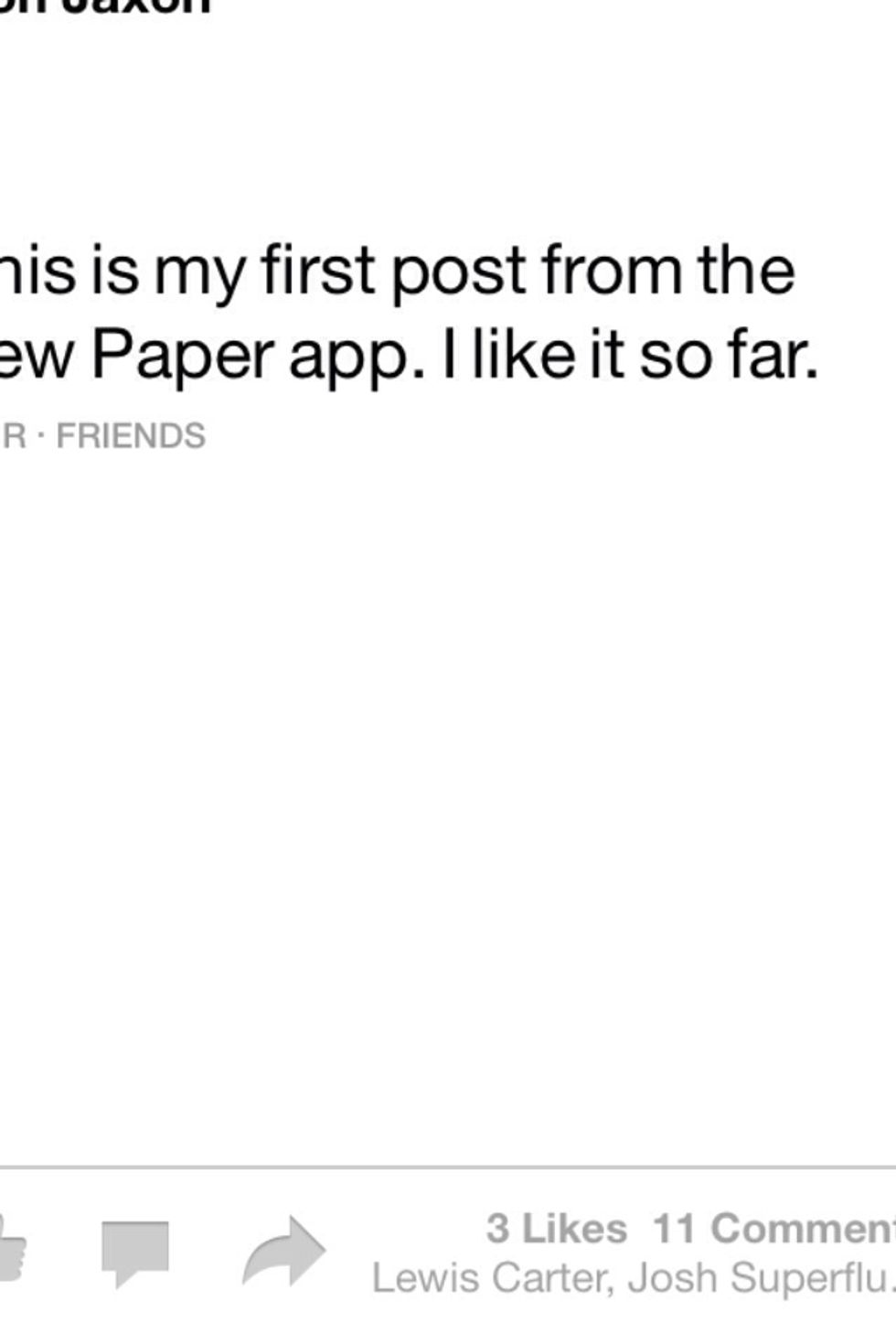 Zoom in on a story with a single finger. Just hold your finger on the screen and slide up to zoom in.