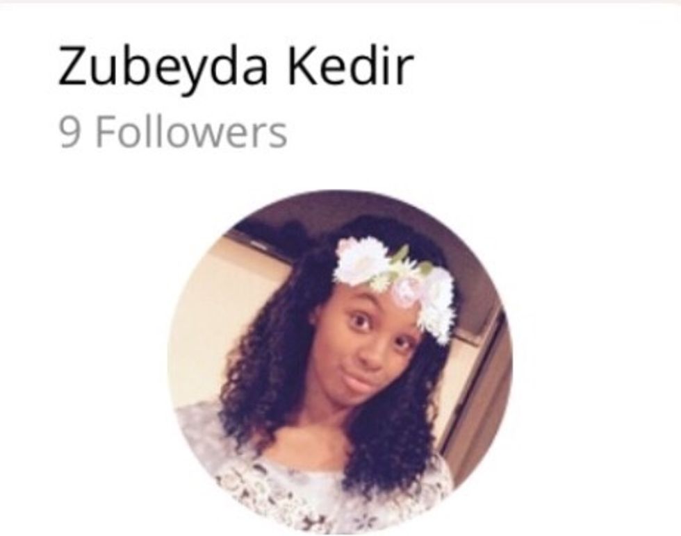 Zubeyda Kedir, I wonder how you ever got so much followers without any guides, you are a miracle worker! Follow her!\ud83d\ude04